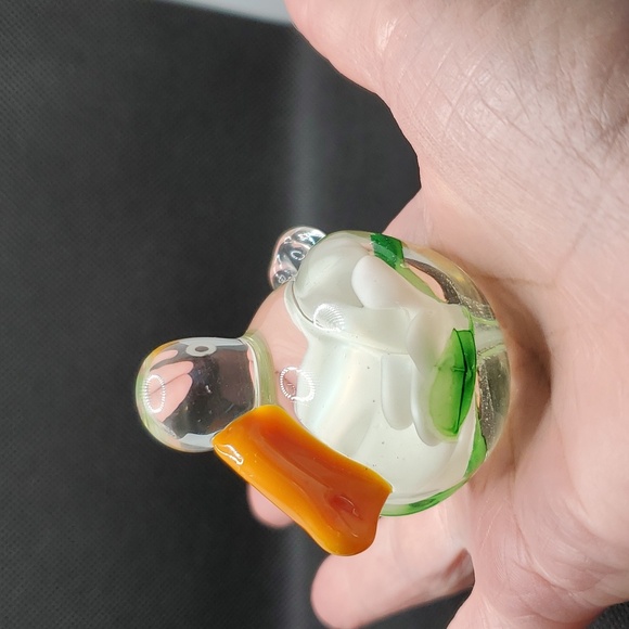 Vintage  Crystal Pelican Paperweight - Picture 6 of 7